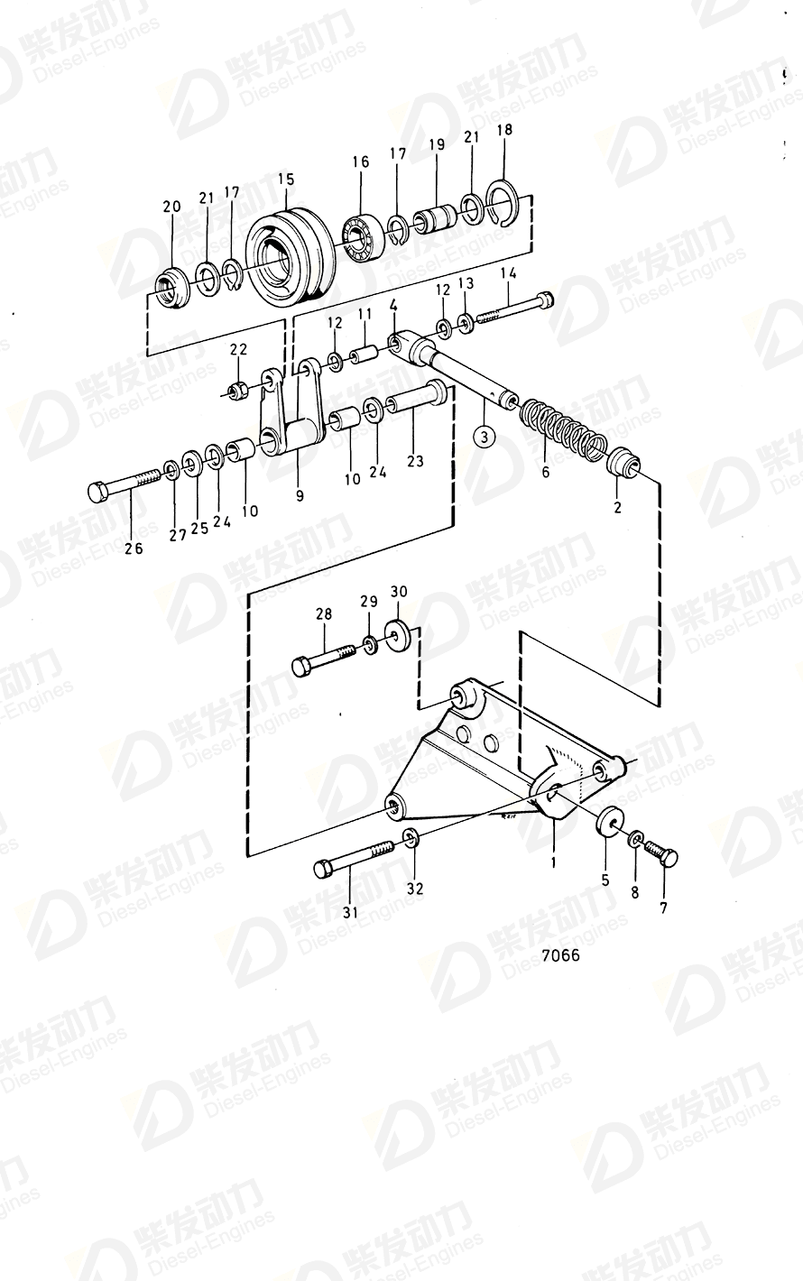 volvo penta Washer 190878 Drawing volvo penta Washer 190878 Drawing